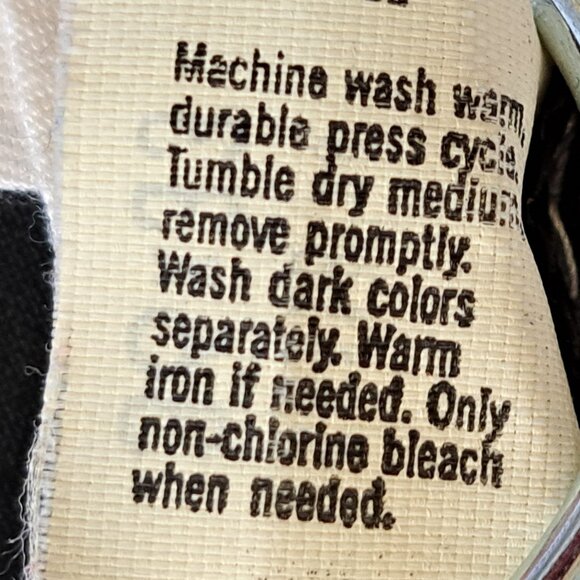 IMPERIAL BY HAGGAR Men's Black Dress Pants Size 36x33 Pre-Owned - Picture 7 of 7